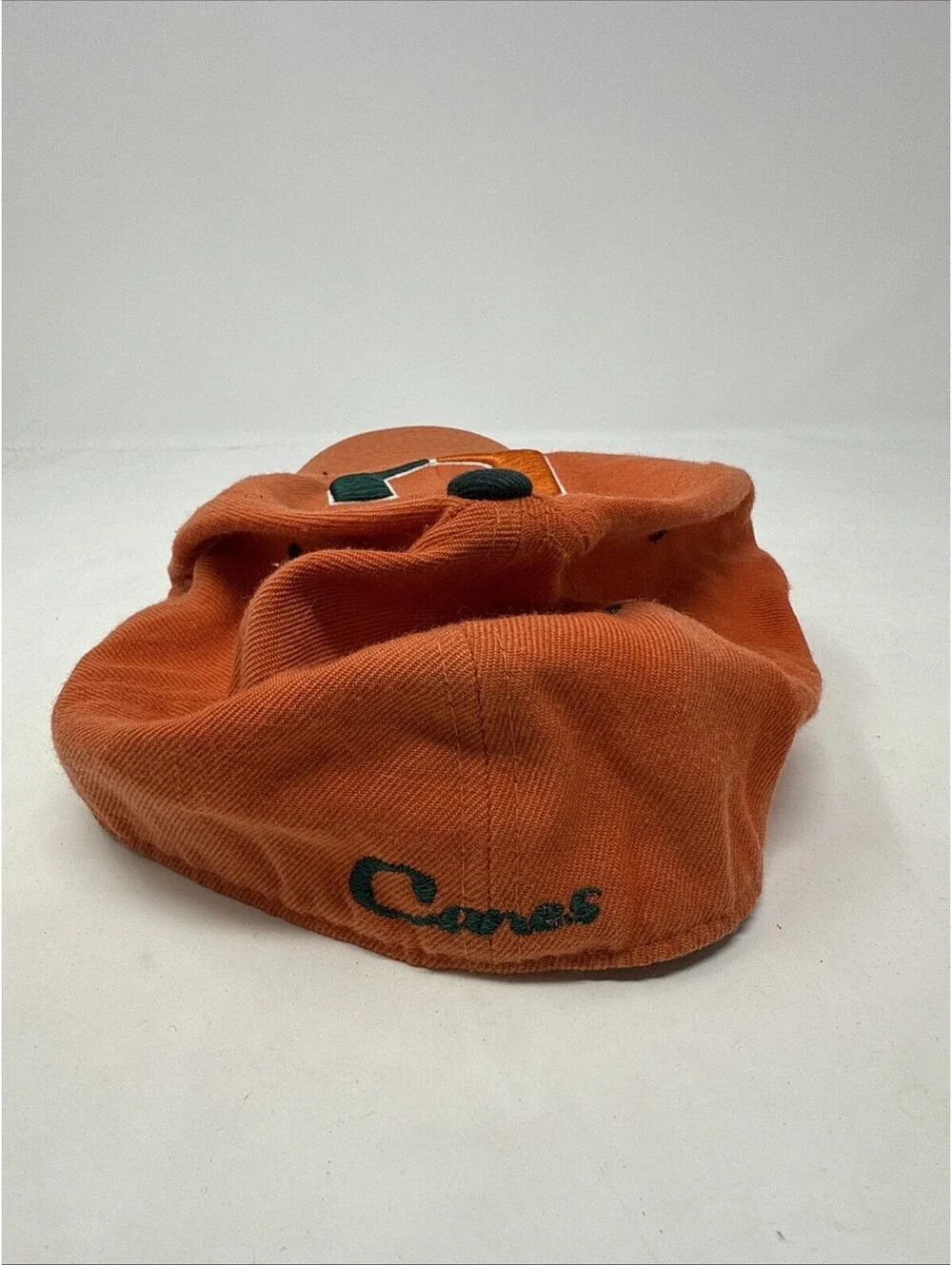Miami Hurricanes hat adjustable cap Zephyr Size 7 1/4